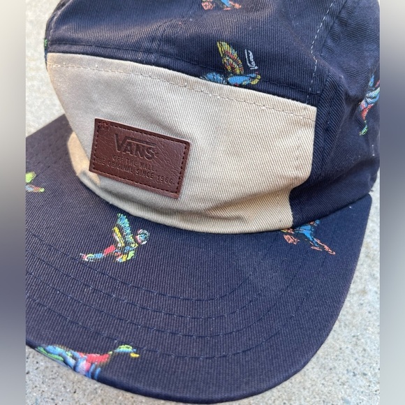 Vans Other - VANS Hat Multicolor 5 Panel Hummingbird Adjustable Streetwear Skate Strap Unisex